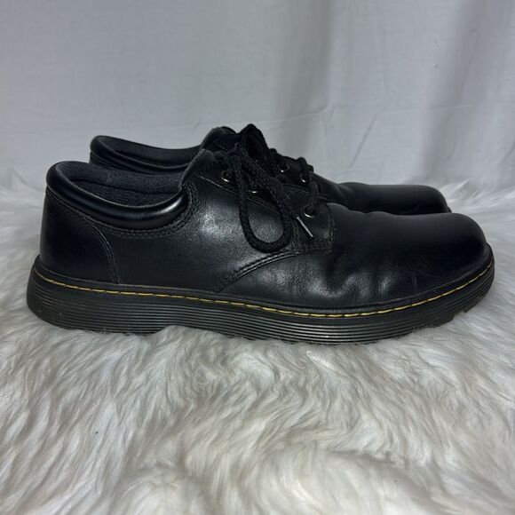 Dr. Martens Tipton Black Leather Low Oxfords Sz 12‎ main image 5